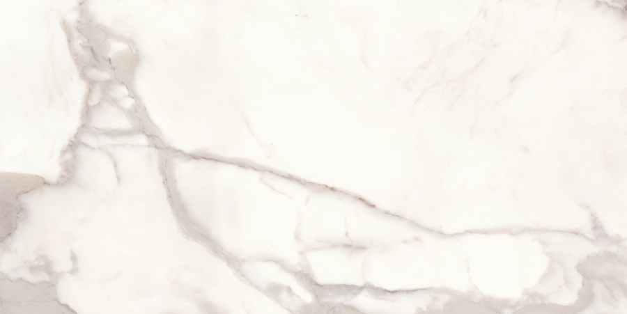 Provenza Unique Marble Boden- und Wandfliese Calacatta Regale glänzend 60x120 cm