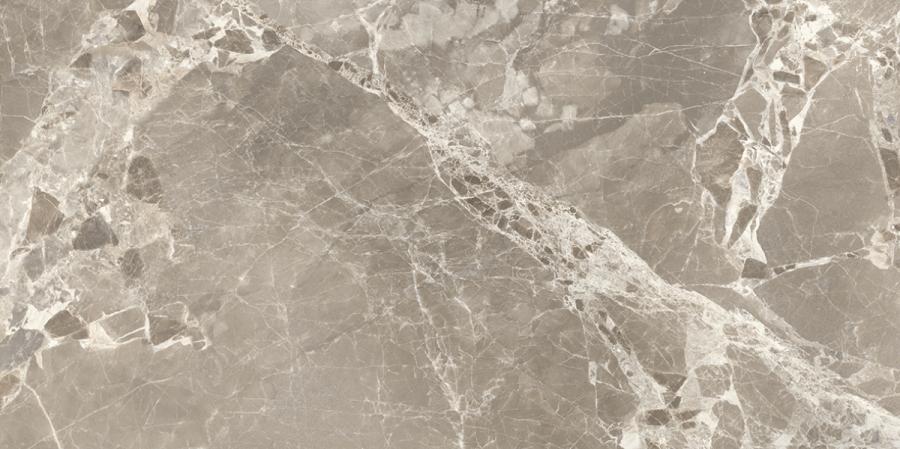 Provenza Unique Marble Boden- und Wandfliese Moon Grey glänzend 30x60 cm