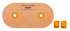 Schlüter KERDI-PAS Manschette für Rohrdurchführung 2x 22-40 mm mit Kunsstoffhülse