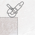 PrimeCollection QuarzStone Terrassenplatte White (Musterstück ca. 30x30 cm)