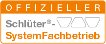 Logo: Offizieller Schlüter-SystemFachbetrieb