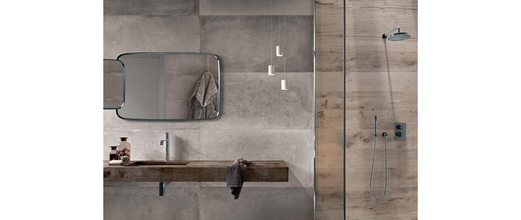 Fliesen in Betonoptik