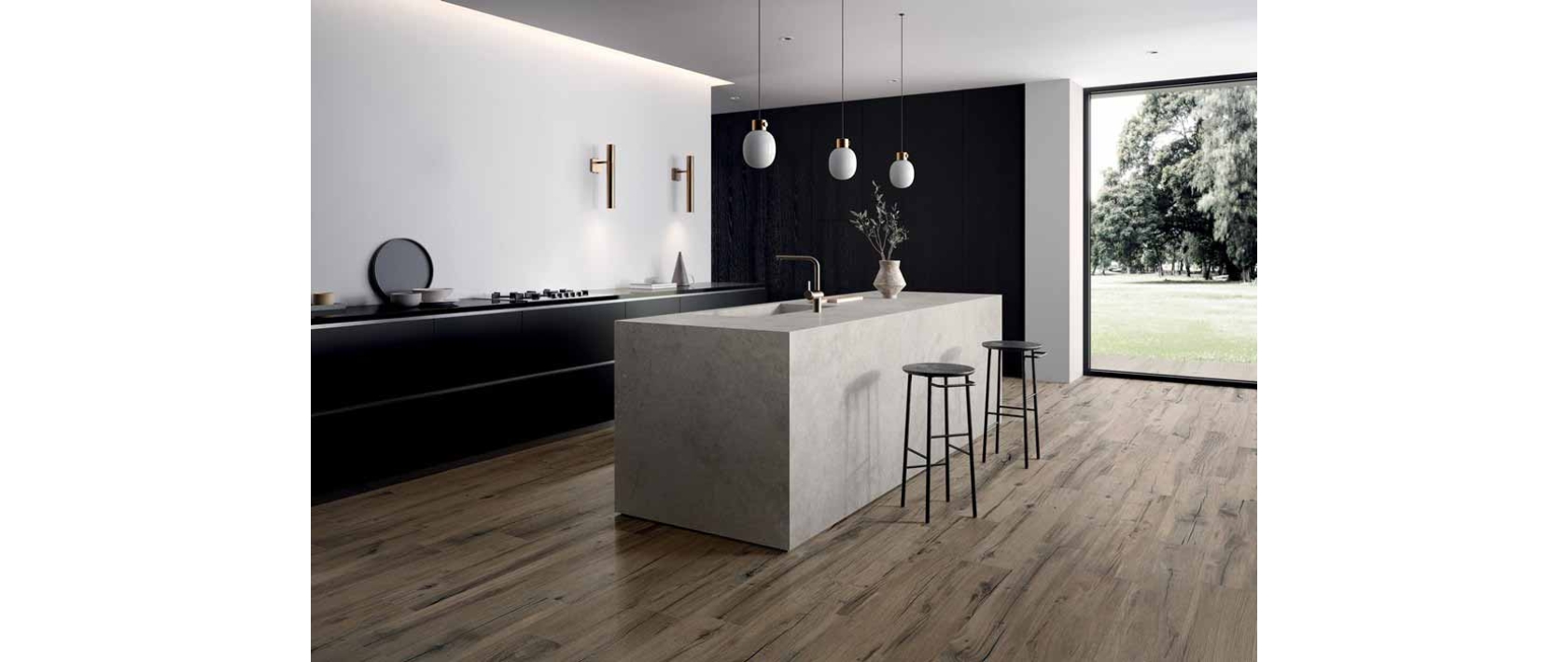 Fliesen in Holzoptik