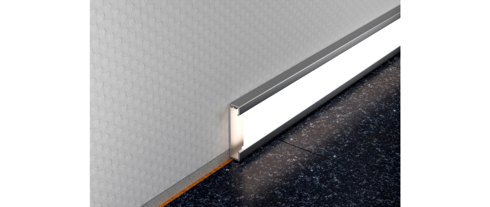 LIPROTEC-PRO beleuchteter Sockel/Bordüre