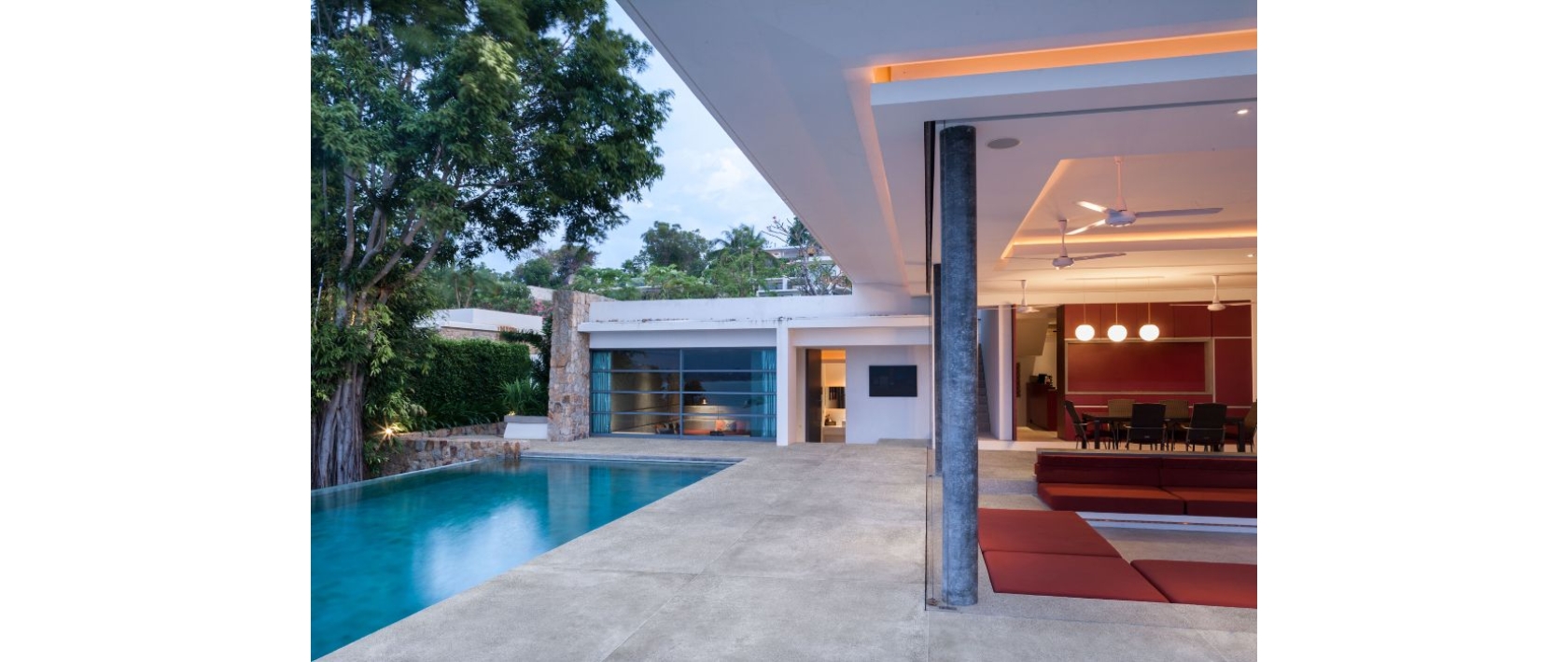 Musterfliesen Terrassenplatten in Betonoptik