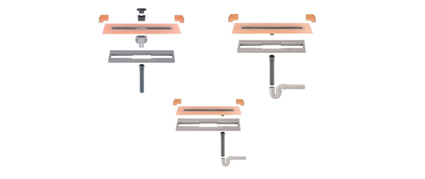 Ablauf Vertikal V50 - Einbauhöhe: 24 mm