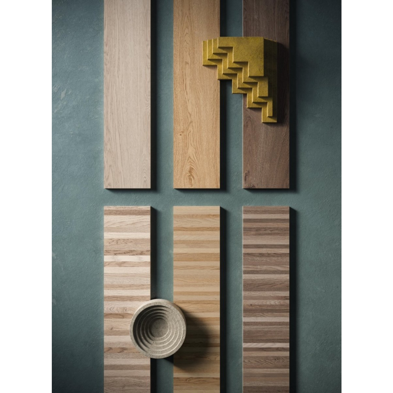 Flaviker Four Seasons Industrial Biscuit matt Dekor 20x120 cm