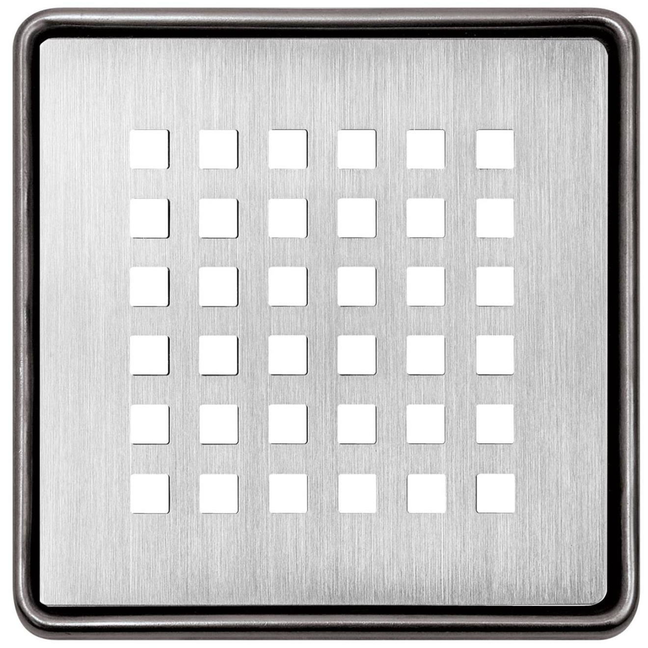 Schlüter, KERDI-DRAIN-BASE Rost-Set Design 3 Edelstahl gebürstet KDR10ED3GV
