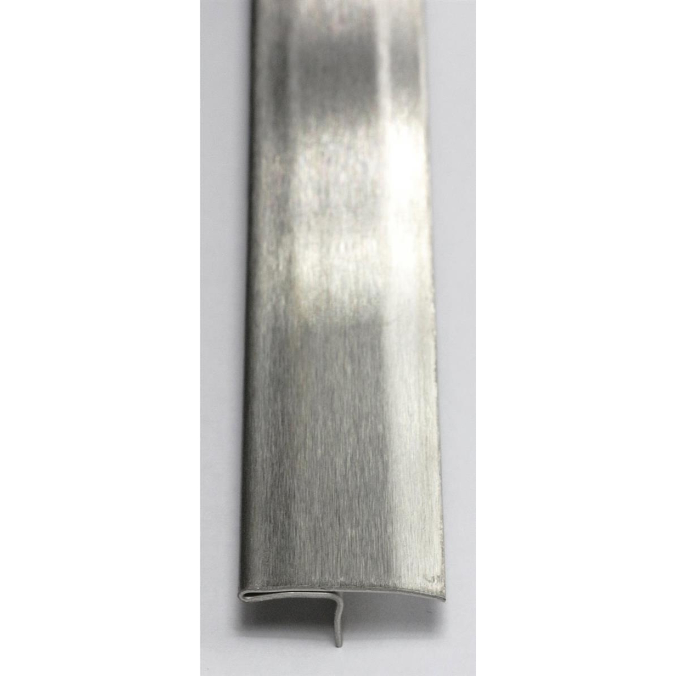 PrimeCollection, Übergangsschiene 2,5m/25mm Edelstahl-gebürstet TEG25