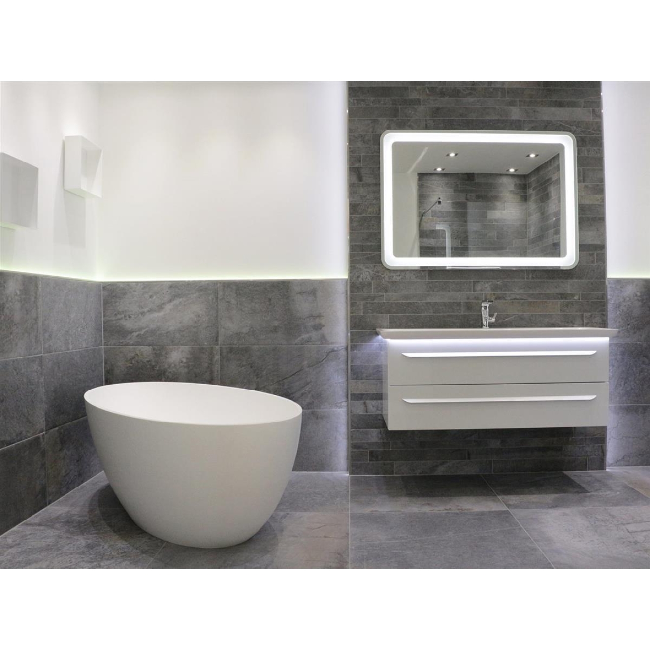 PrimeCollection Cima di Castello Bodenfliese Grigio 40x80 cm