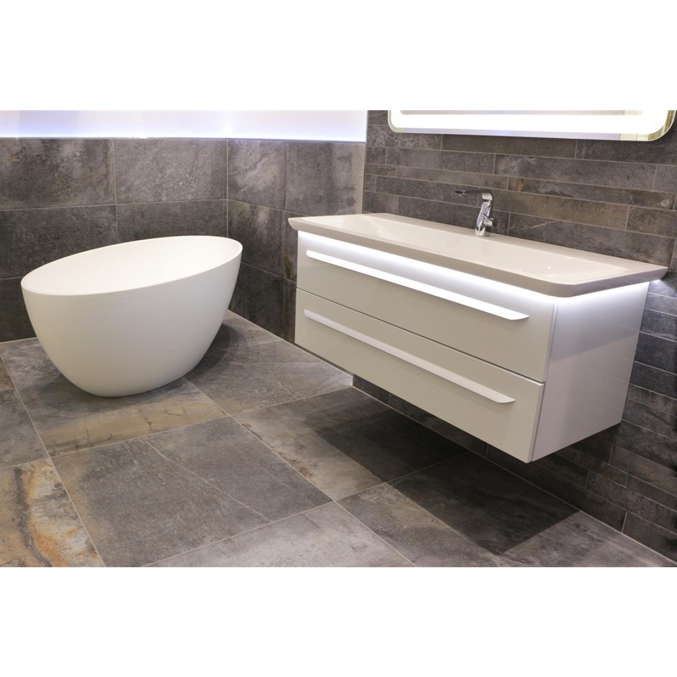 PrimeCollection Cima di Castello Bodenfliese Grigio 40x80 cm