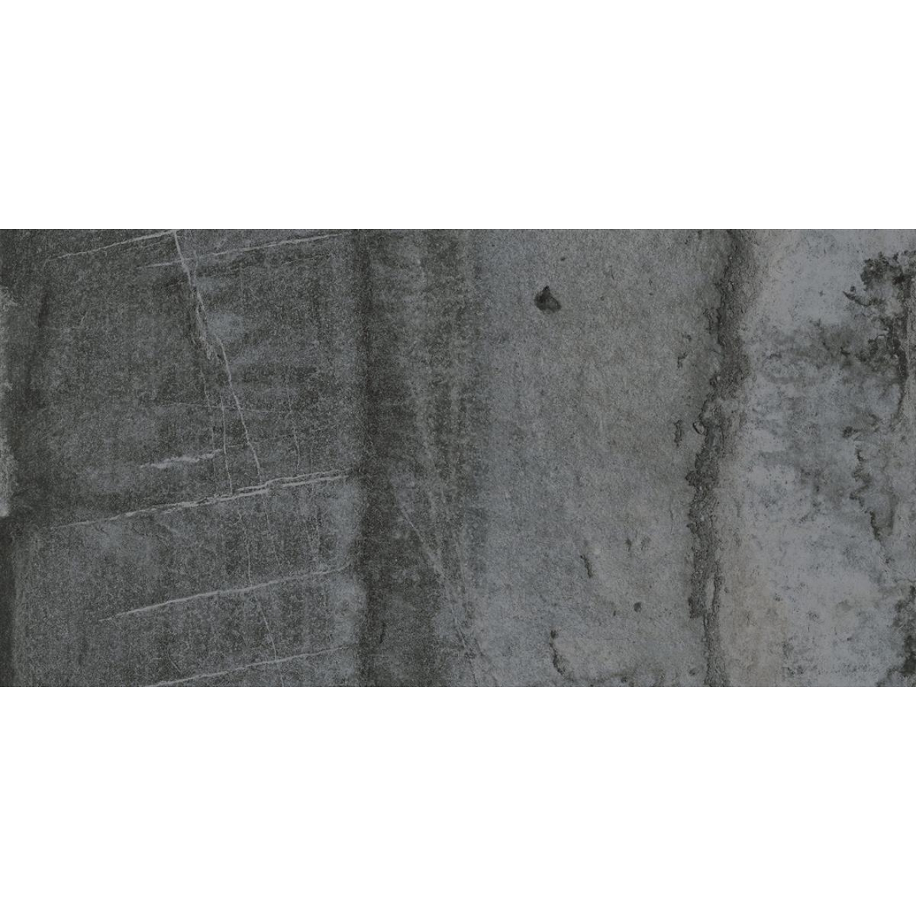 PrimeCollection Cima di Castello Bodenfliese Nero 40x80 cm