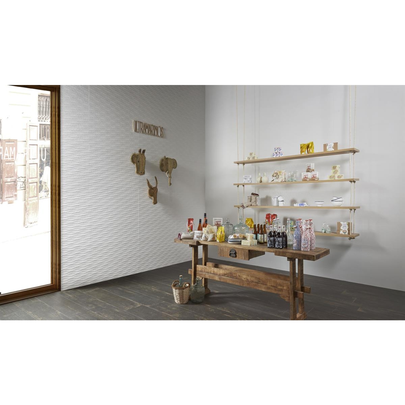 Keraben Mood Wandfliese Oceanic Blanco 30x90 cm