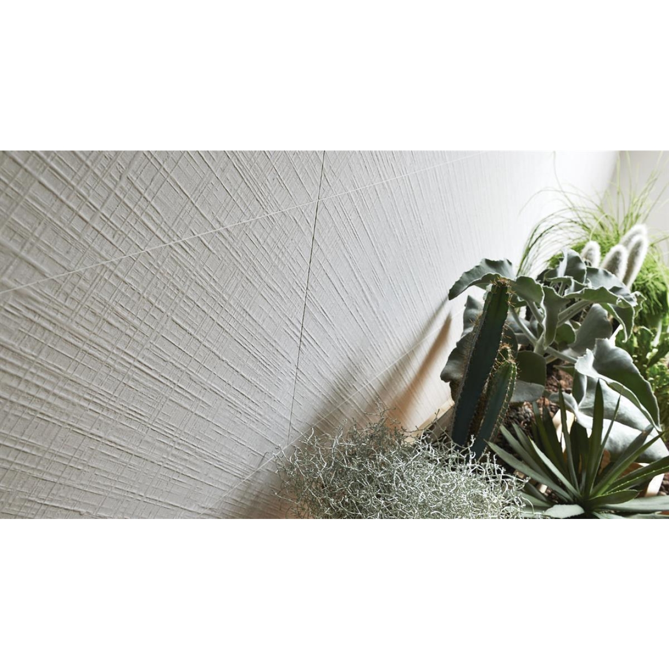 Keraben Essential Wandfliese Rock White 40x120 cm