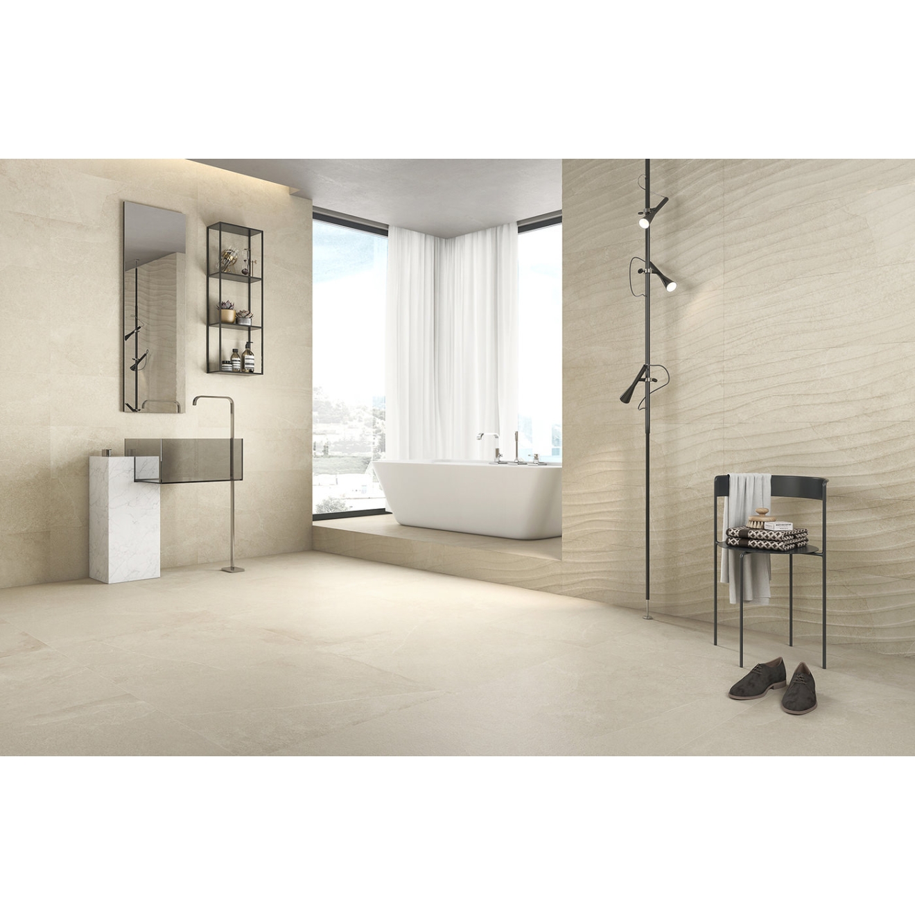 Keraben Mixit Dekor Concept Beige 30x90 cm