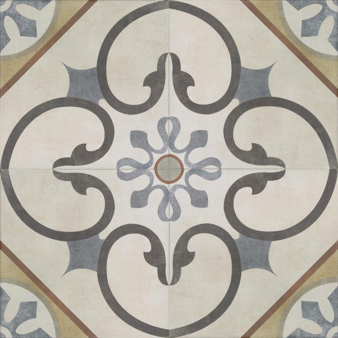 PrimeCollection London Bodenfliese und Wandfliese Dekor Soho 20x20 cm