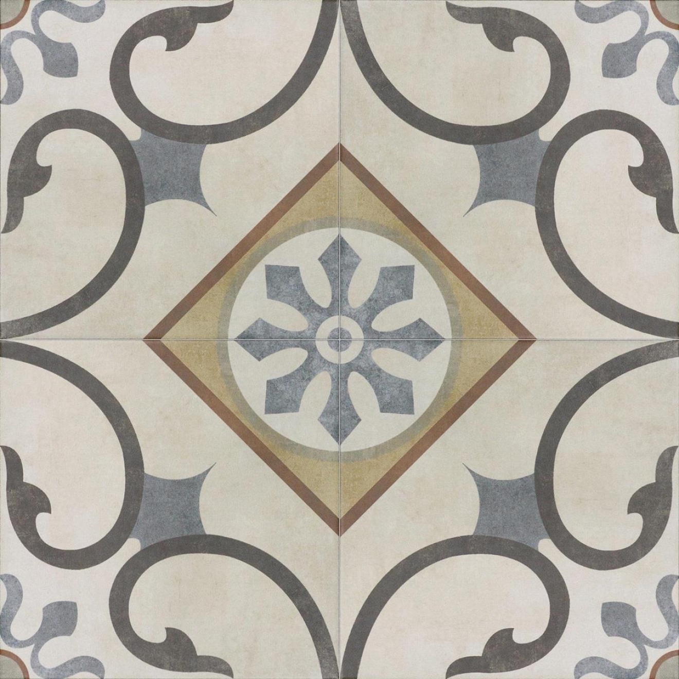 PrimeCollection London Bodenfliese und Wandfliese Dekor Soho 20x20 cm