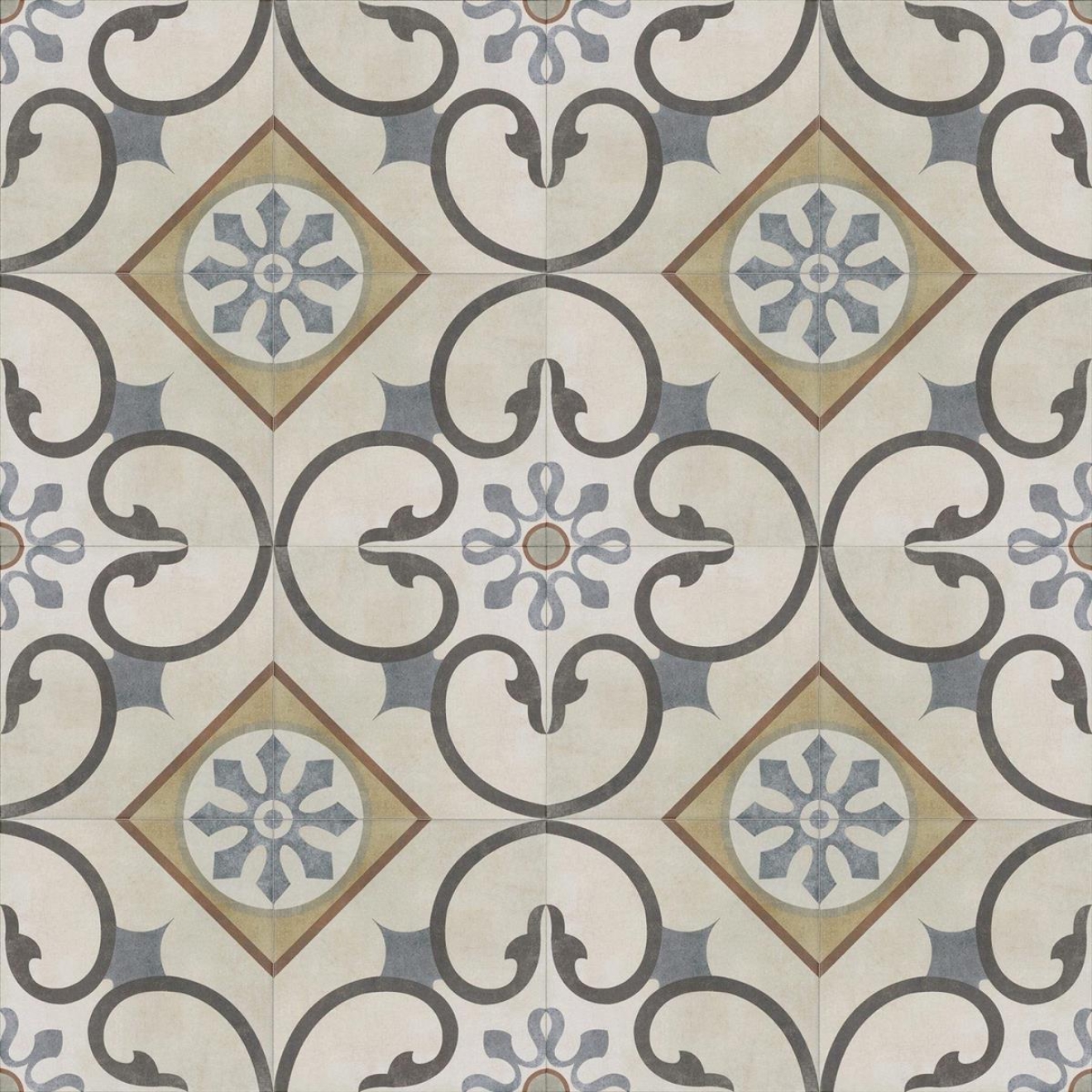 PrimeCollection London Bodenfliese und Wandfliese Dekor Soho 20x20 cm