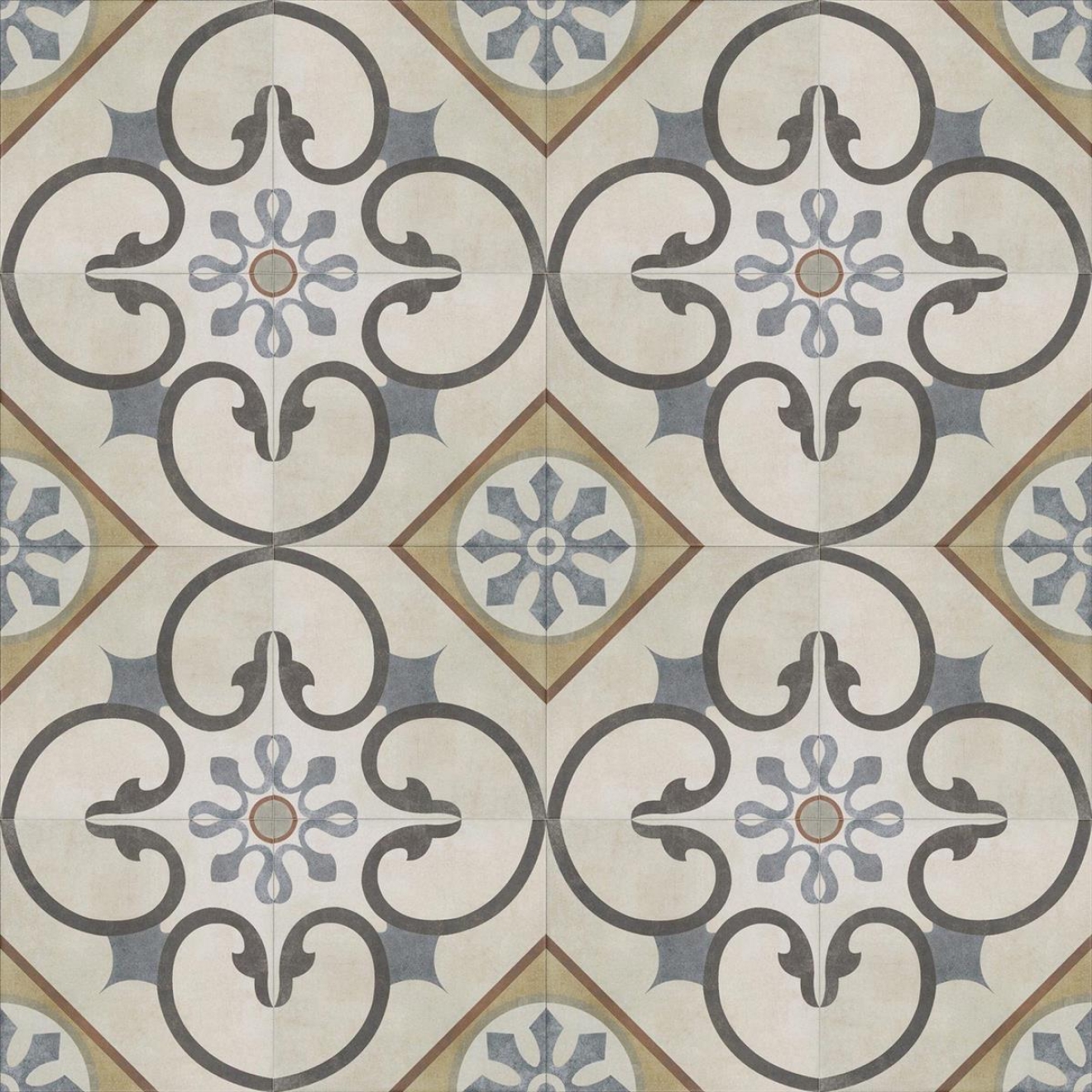 PrimeCollection London Bodenfliese und Wandfliese Dekor Soho 20x20 cm