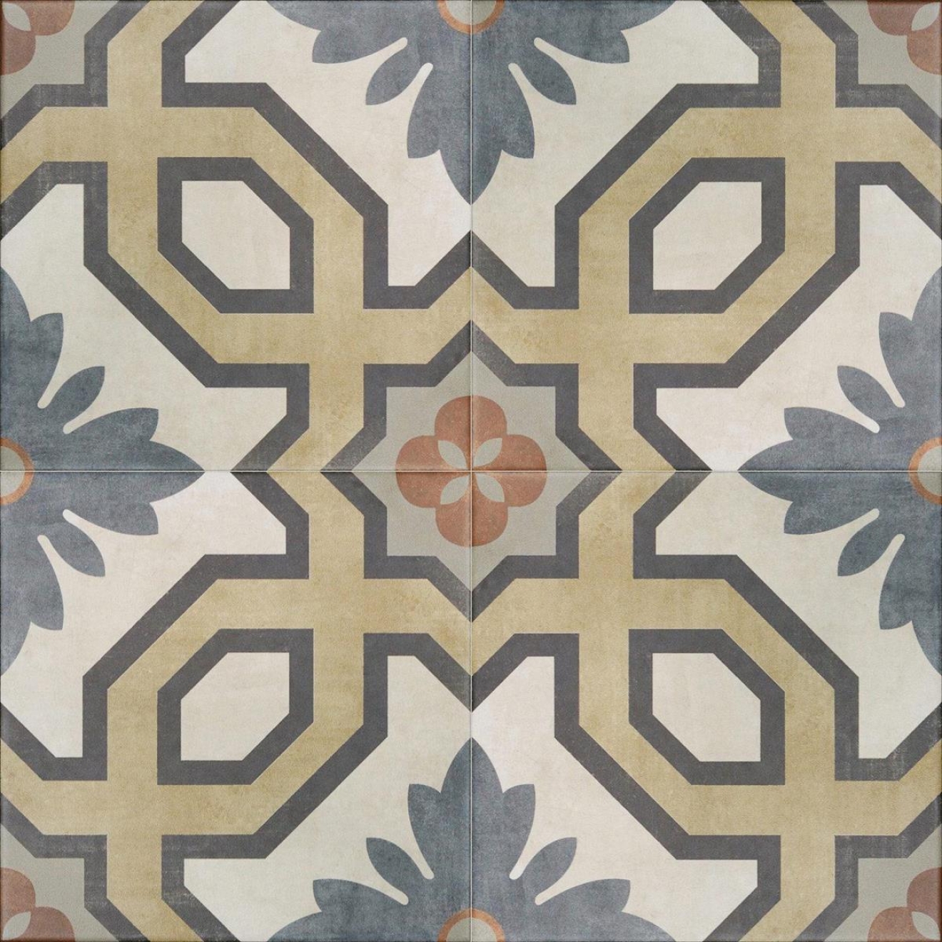 PrimeCollection London Bodenfliese und Wandfliese Dekor Notting Hill 20x20 cm