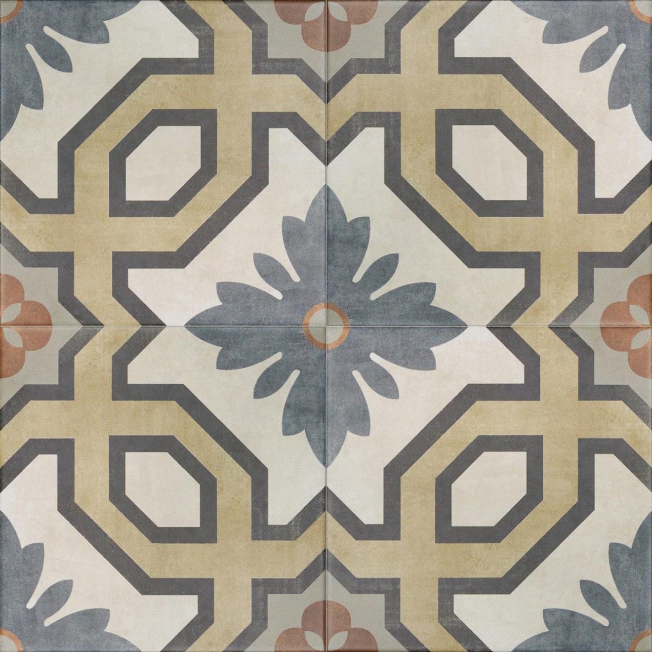 PrimeCollection London Bodenfliese und Wandfliese Dekor Notting Hill 20x20 cm