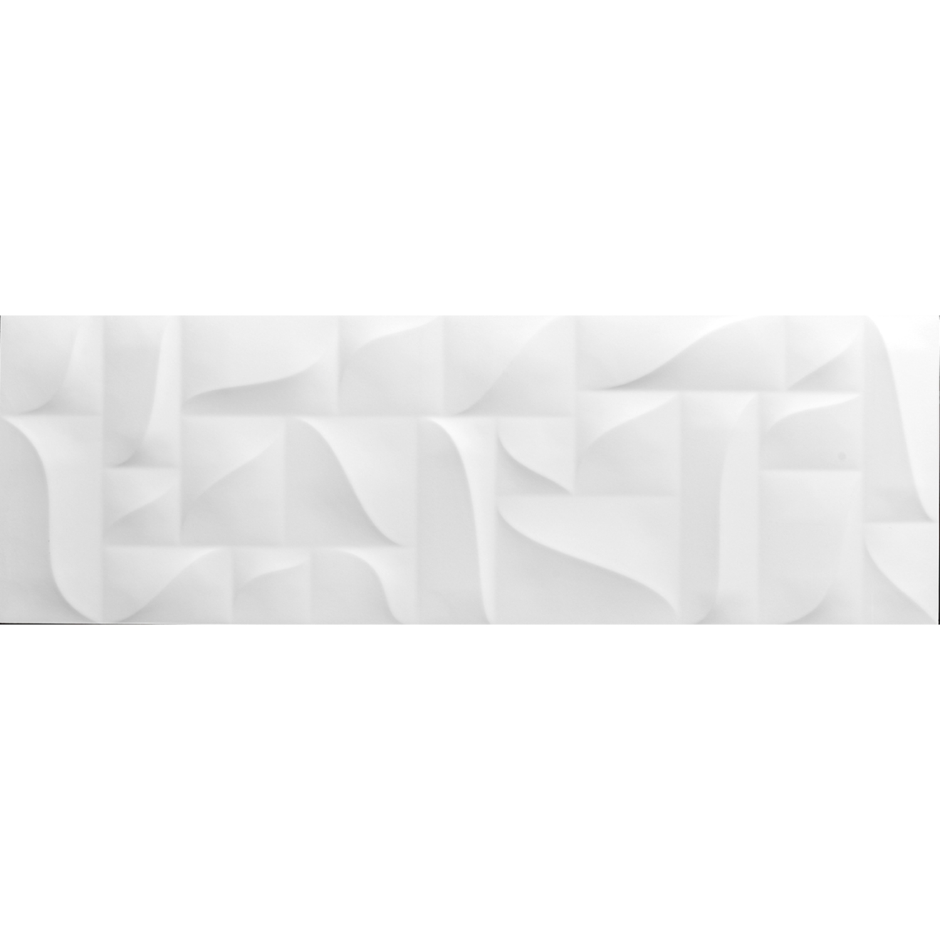 Keraben Superwhite Dekor weiß Geometric matt - Silk Touch 30x90 cm