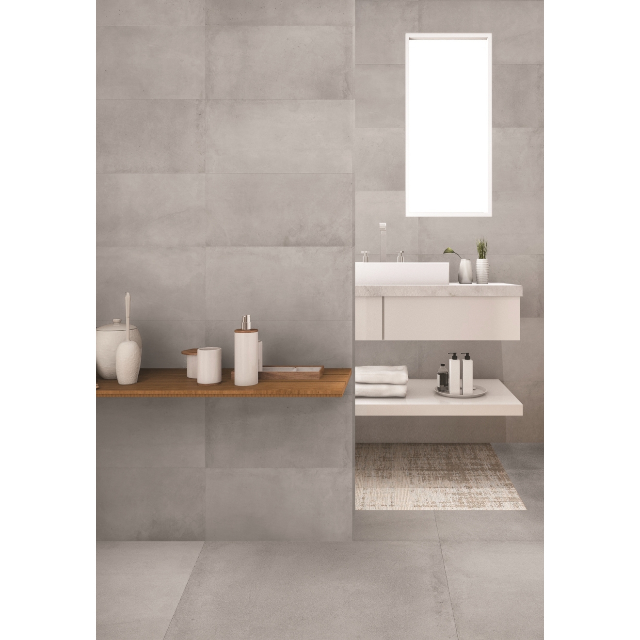 PrimeCollection UniPLUS Ice Bodenfliese rektifiziert 30x60 cm