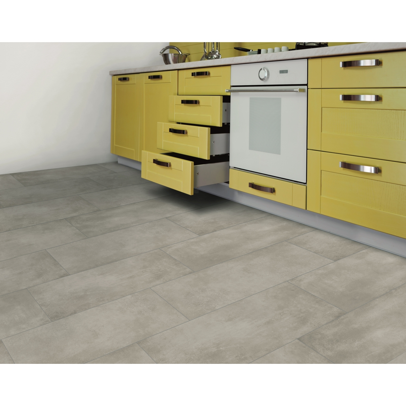 PrimeCollection UniPLUS Smoke Bodenfliese rektifiziert 60x60 cm