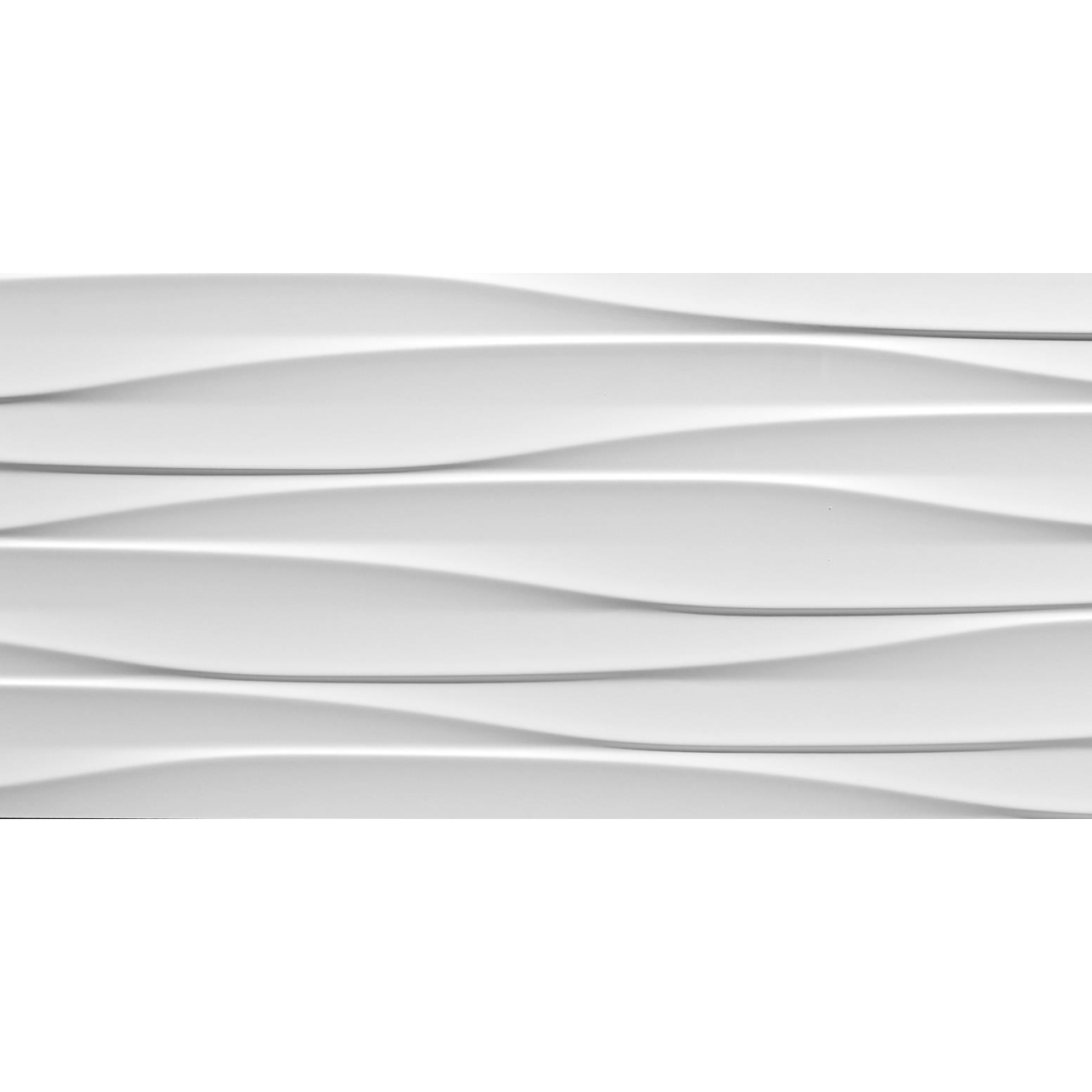 Keraben Superwhite Dekor weiß Wind gloss glänzend 30x60 cm