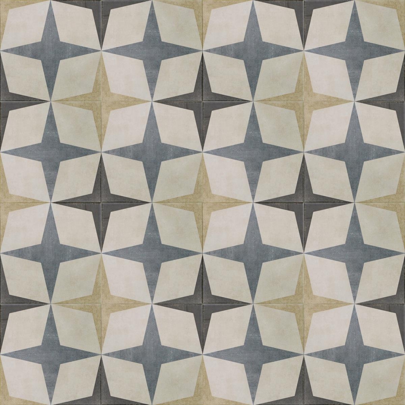 PrimeCollection London Bodenfliese und Wandfliese Dekor Mayfair 20x20 cm