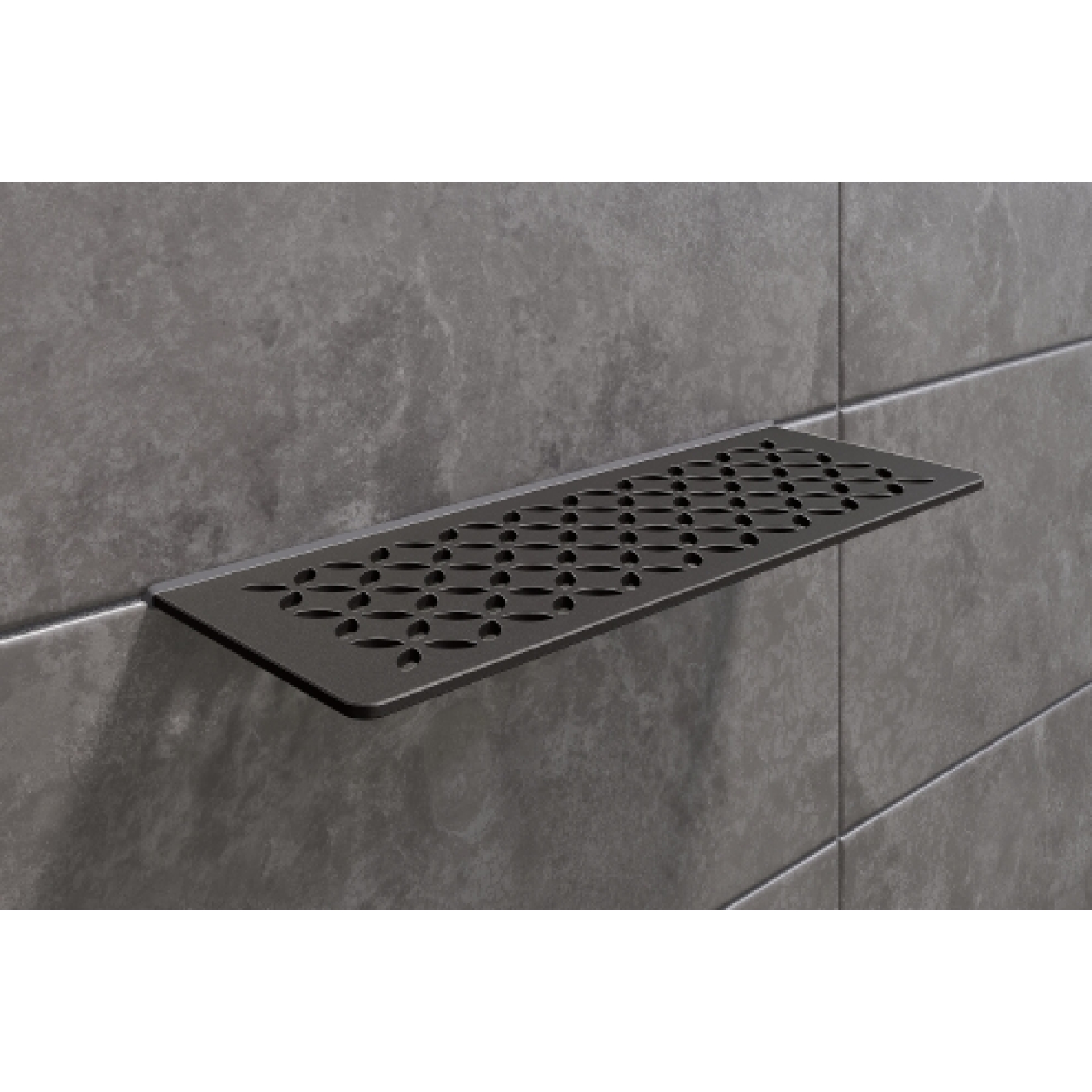 Schlüter Wandablage SHELF-W Dunkelanthrazit 300x115 mm