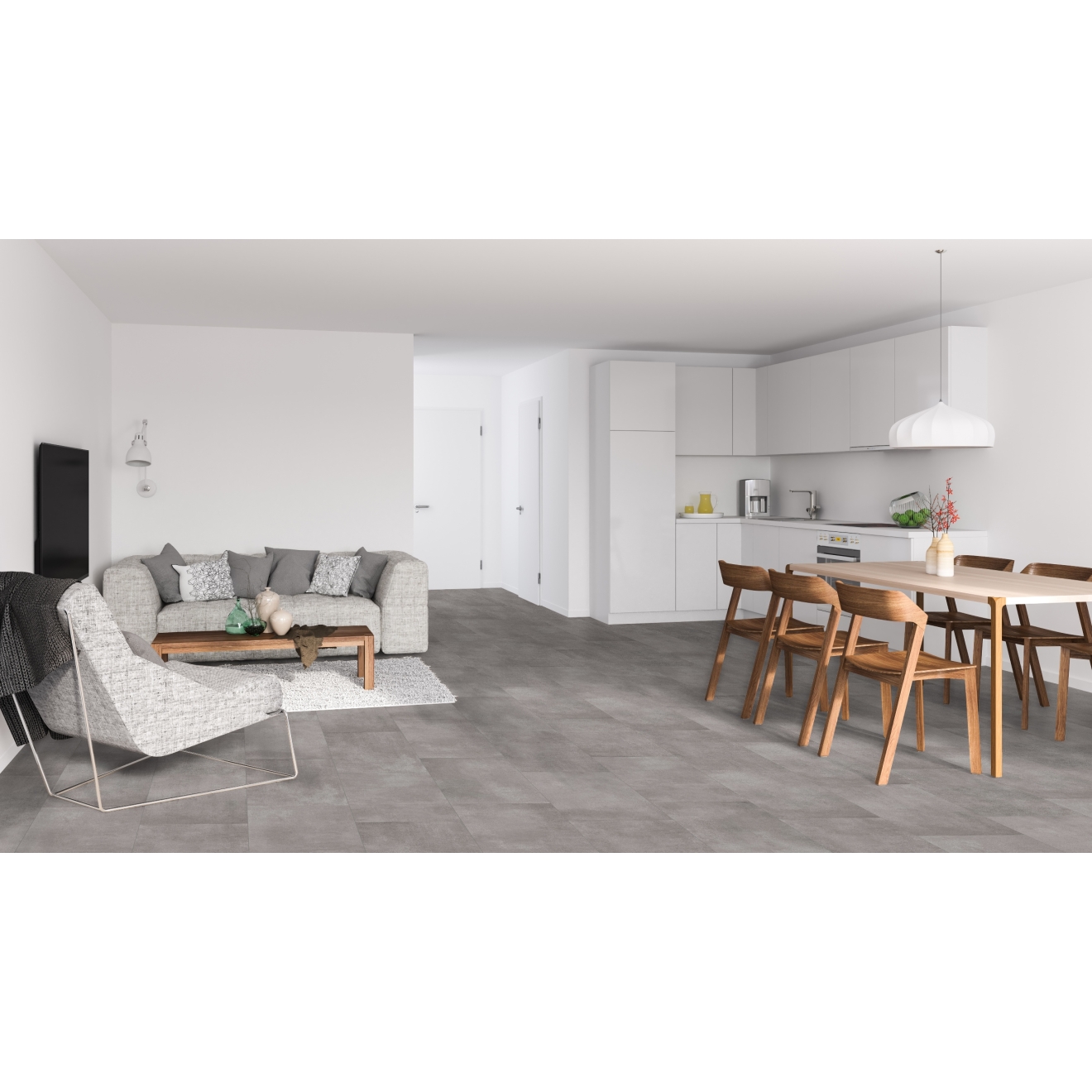 PrimeCollection MatPLUS Bodenfliese Grafite 60x60 cm