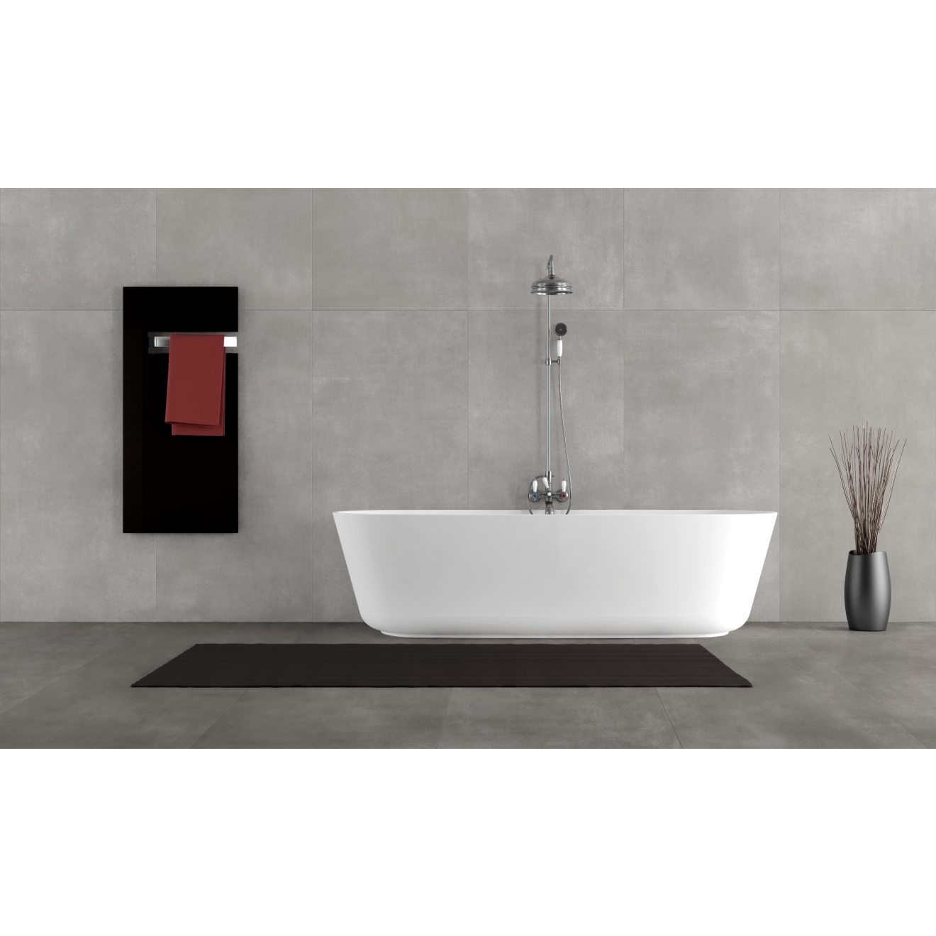 PrimeCollection MatPLUS Bodenfliese Grigio 60x120 cm