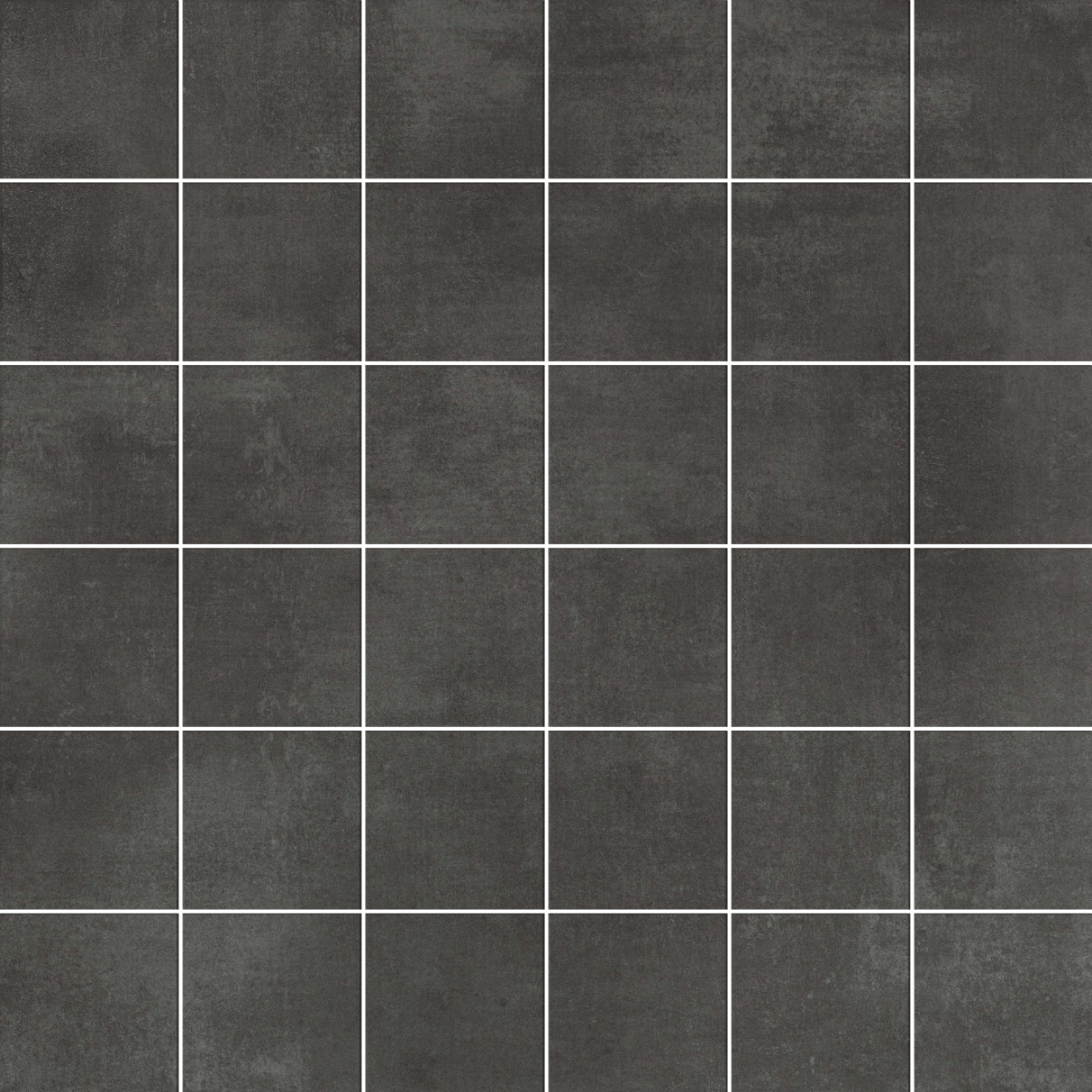 PrimeCollection MatPLUS Mosaik Antracite 5x5 cm (Matte 30x30 cm)