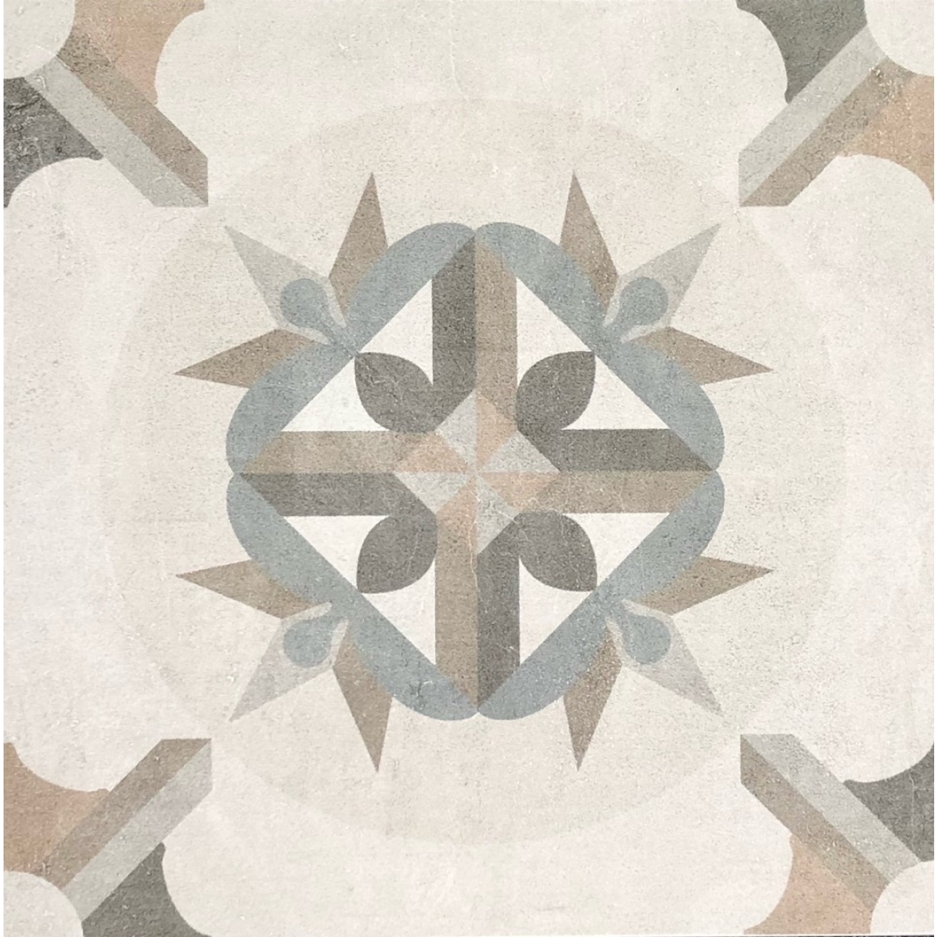 PrimeCollection Patchwork Vintage Bodenfliese und Wandfliese Dekor 01 20x20 cm