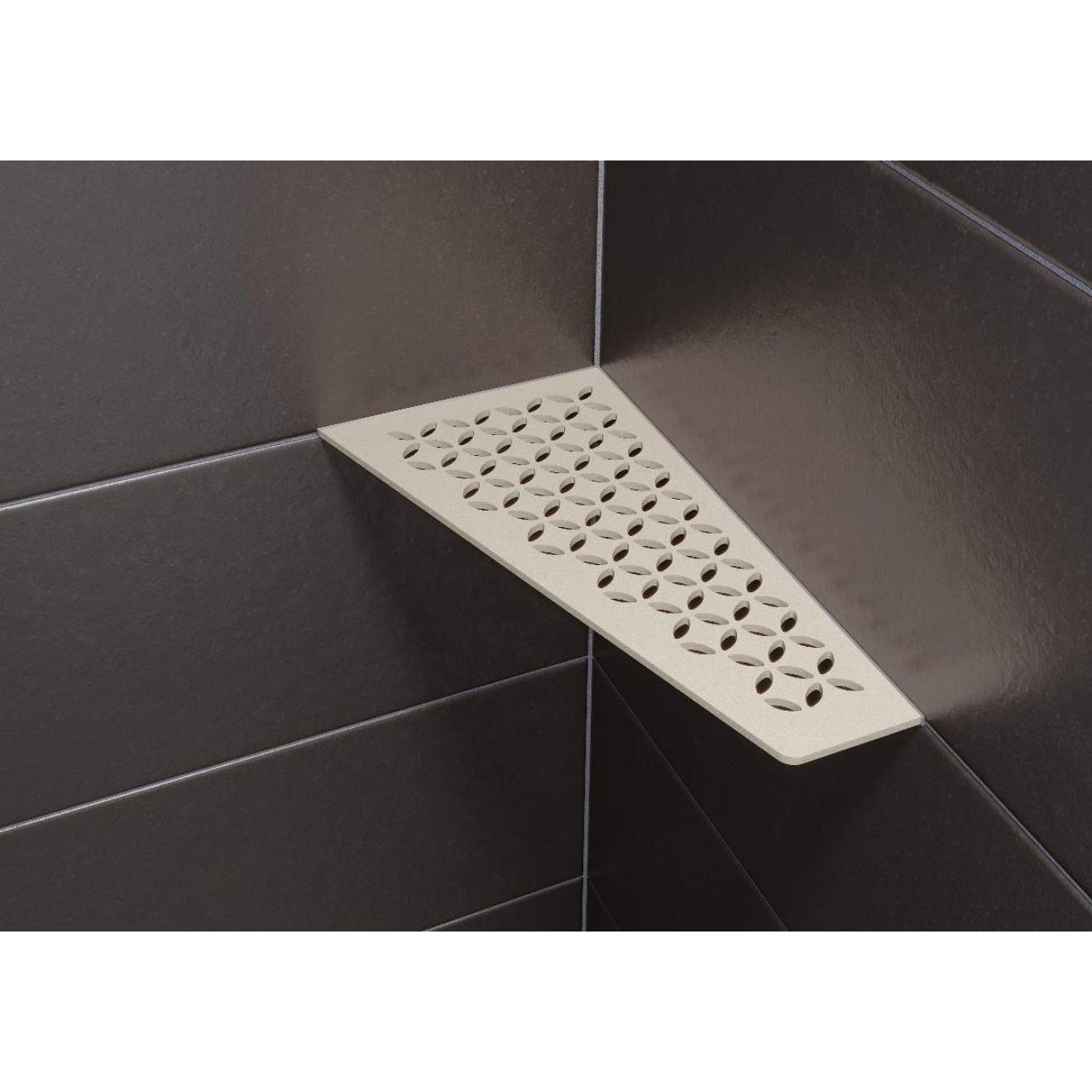 Schlüter Wandablage SHELF-E Creme 154x295 mm