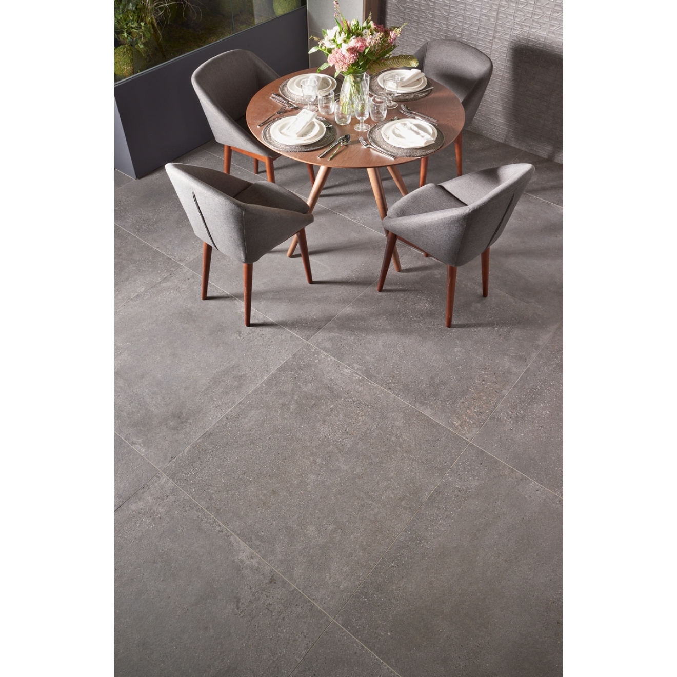 Keraben Underground Bodenfliese Graphite Natural 90x90 cm