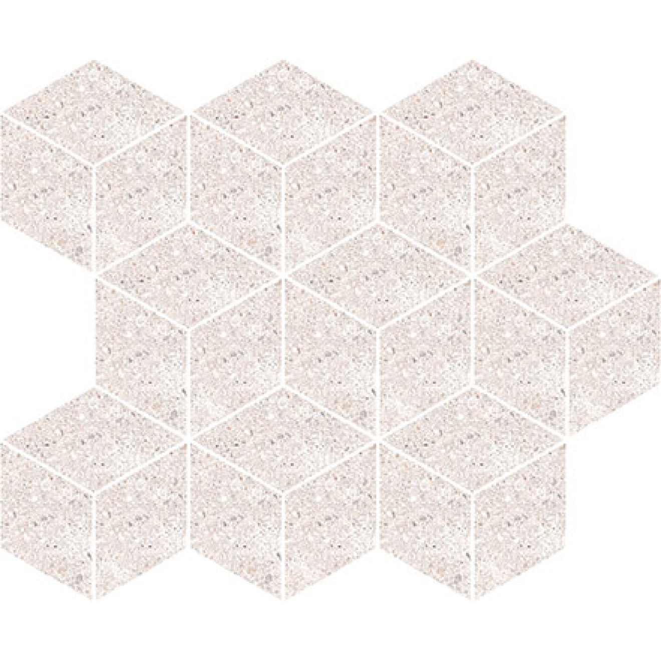 Keraben Underground Mosaik Cube Beige Natural 26x30 cm