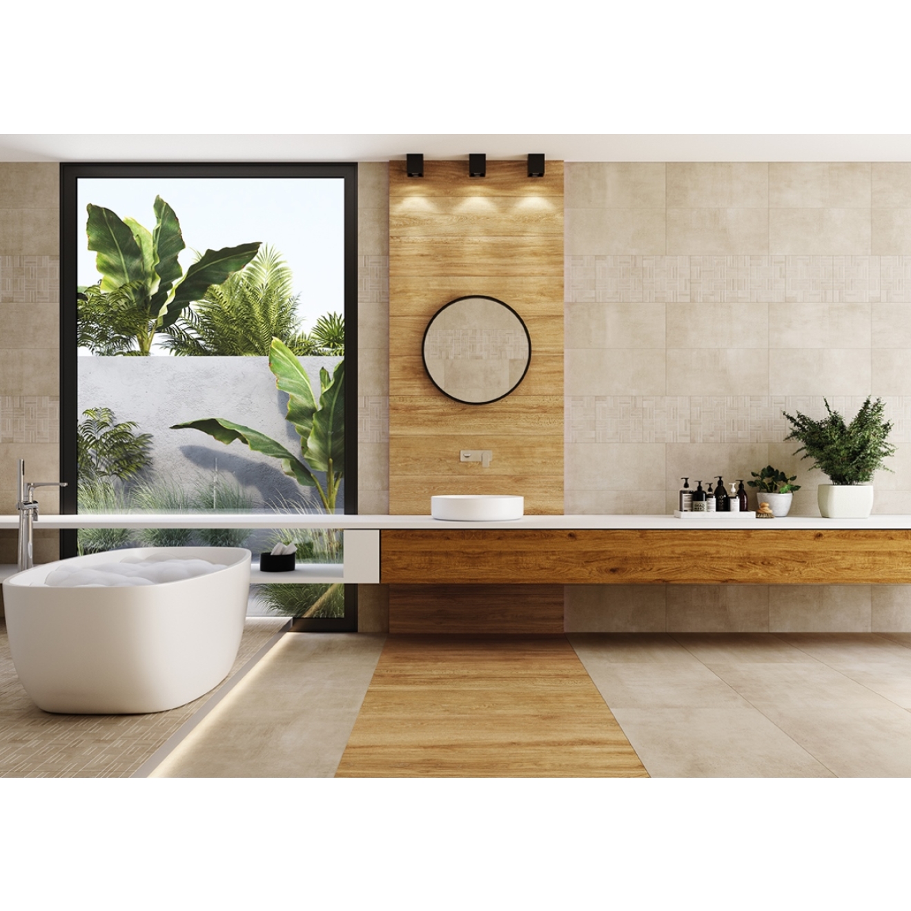 Keraben Boreal Bodenfliese Beige 60x60 cm - matt