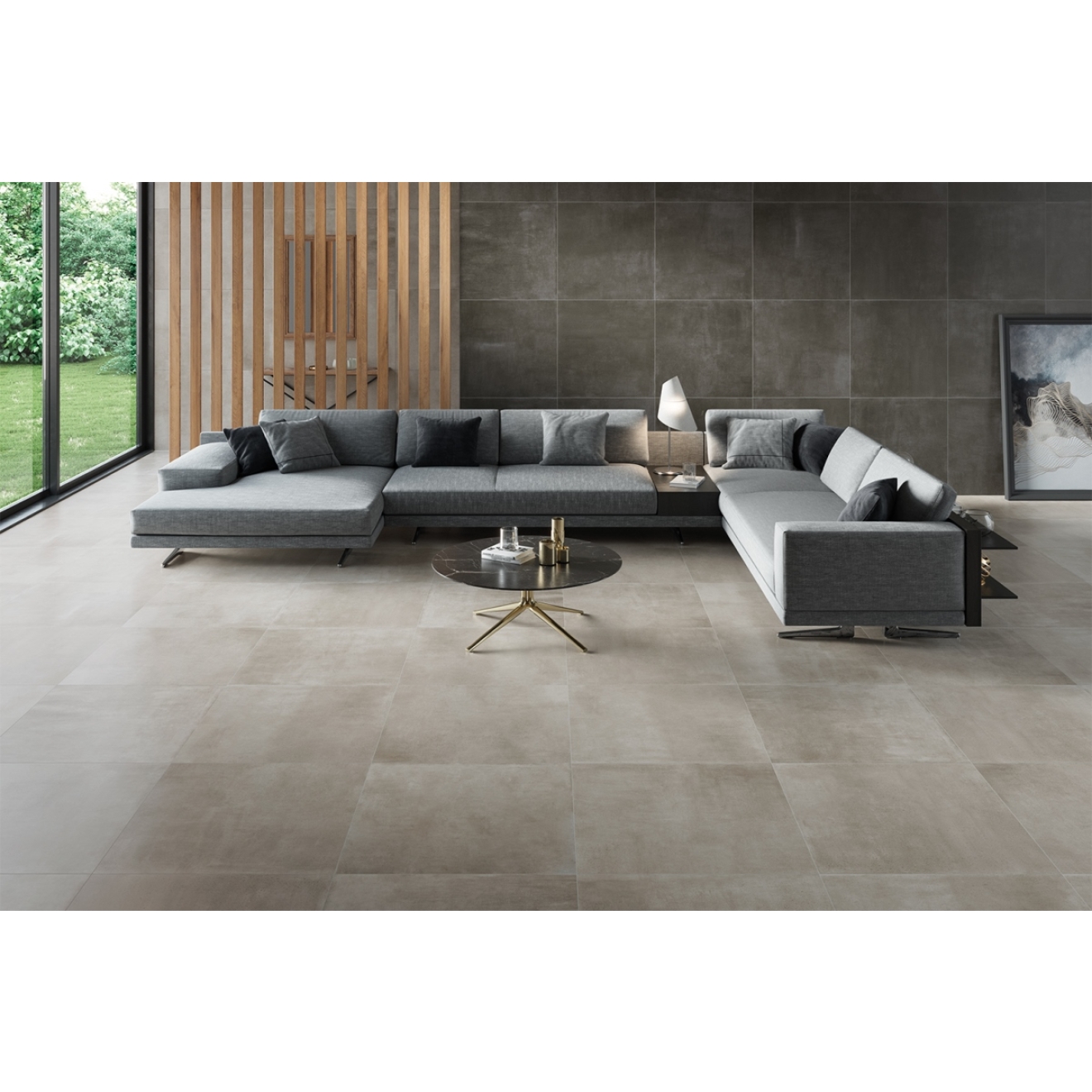 Keraben Boreal Bodenfliese Grey 60x60 cm - matt