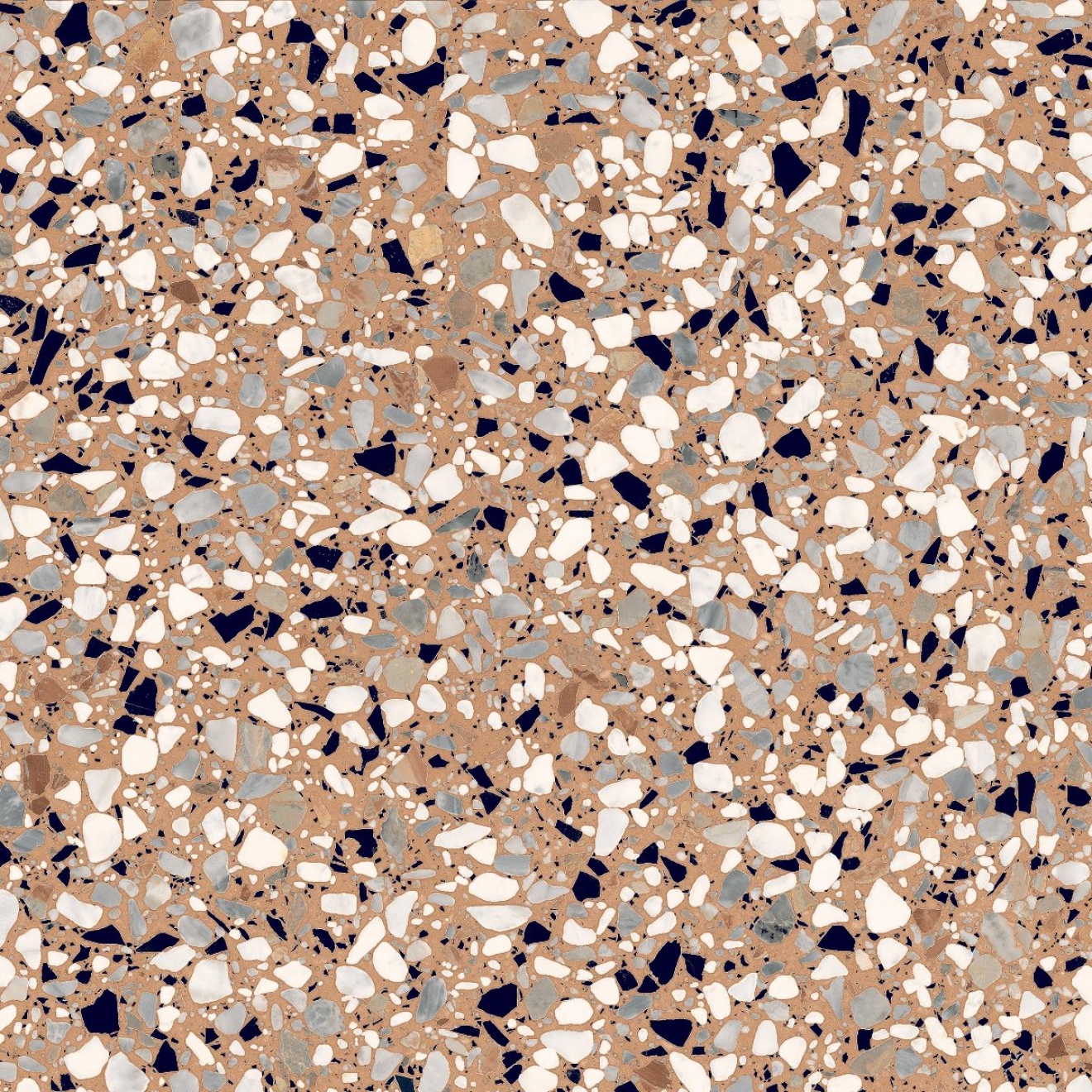 PrimeCollection Frammenti Boden- und Wandfliese Micro Terracotta 20x20 cm