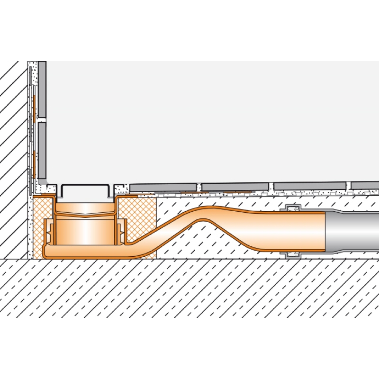 Schlüter, KERDI-LINE-F 40 KLF40GE80
