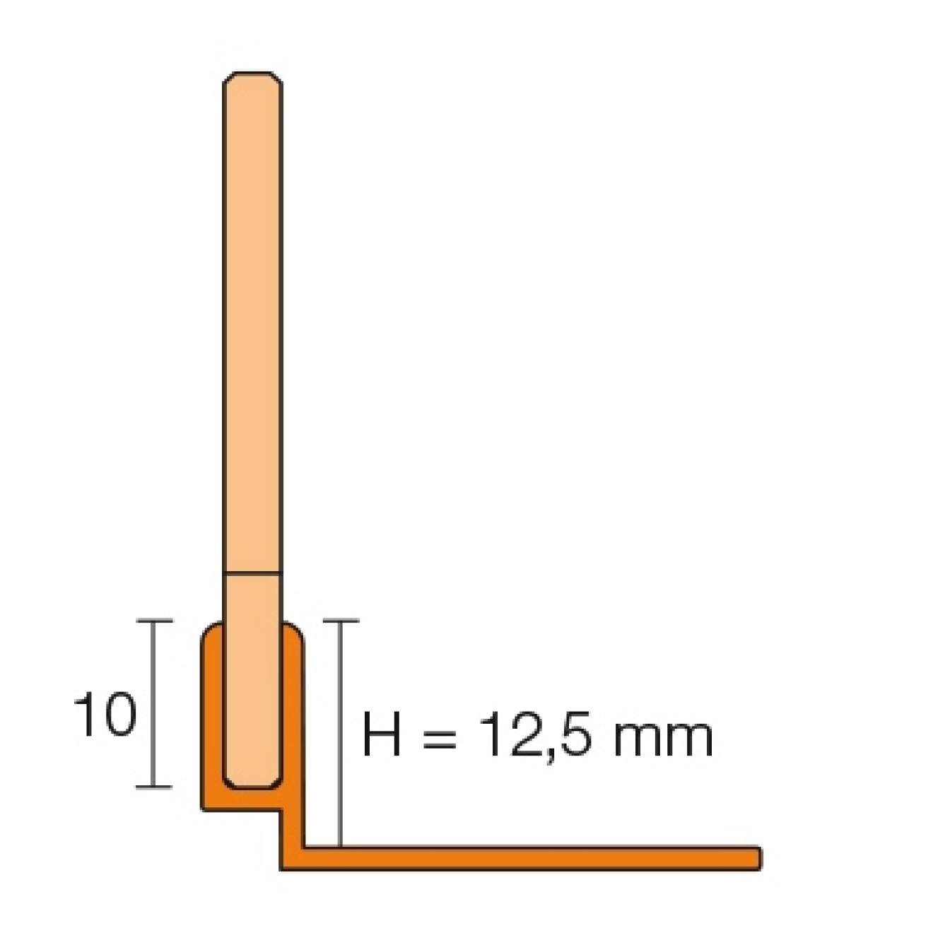 Schlüter, SHOWERPROFILE, SHOWERPROFILE-SPS 125, Showerprofile-SB SPSB125EB/160