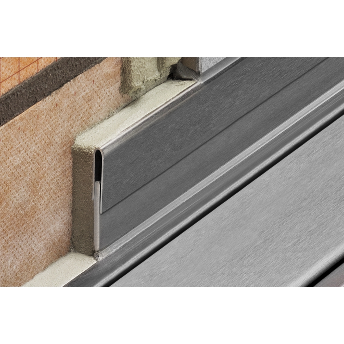 Schlüter, SHOWERPROFILE-RA SPRA33 EB/140 H: 33-45 mm