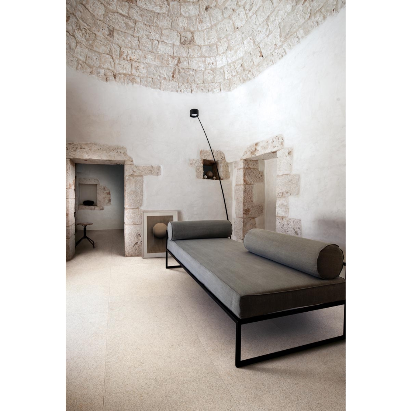 Florim Creative Design Sensi White Lithos Natural Boden- und Wandfliese 80x80 cm