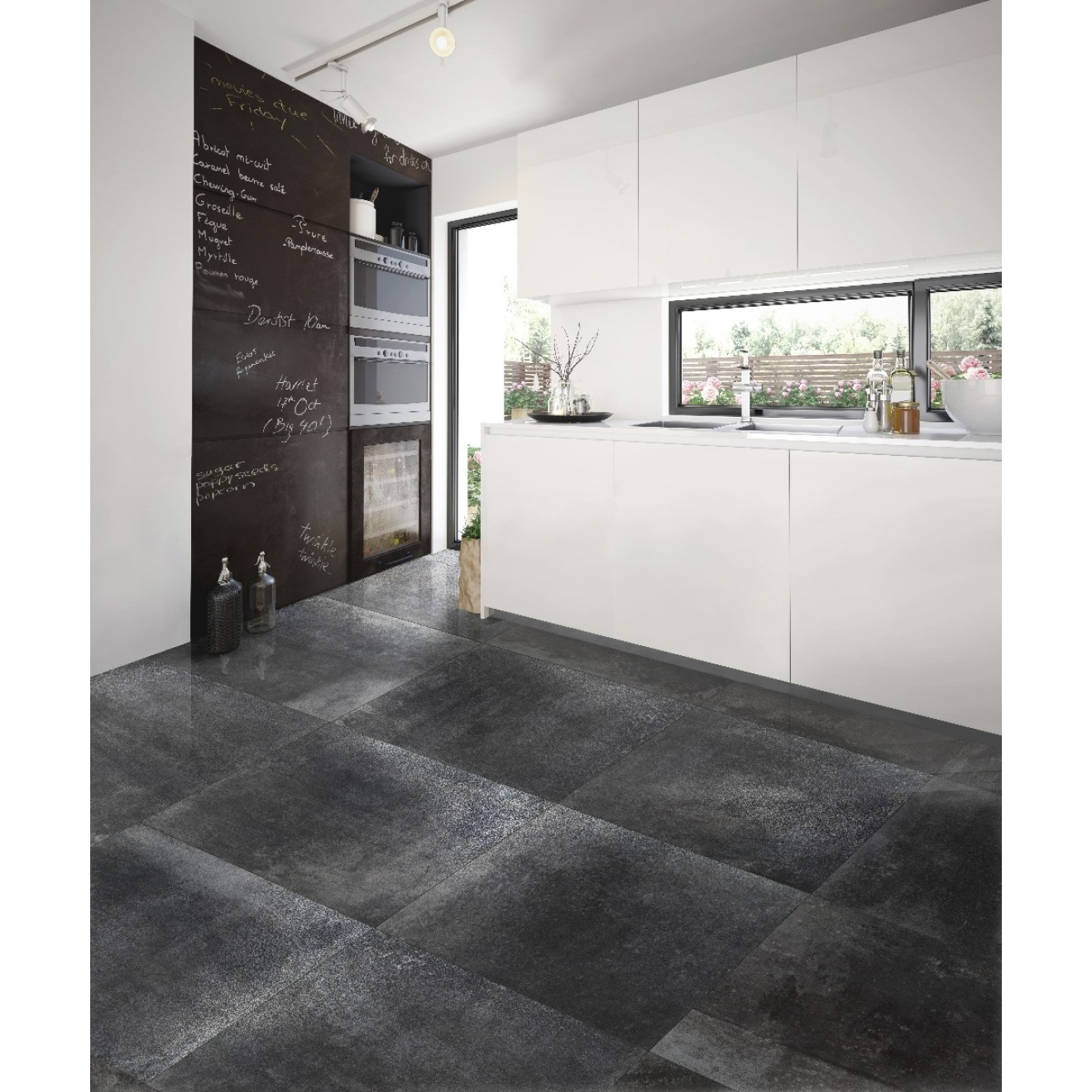 PrimeCollection HemiPLUS Iron anpoliert Boden- und Wandfliese 60x60 cm