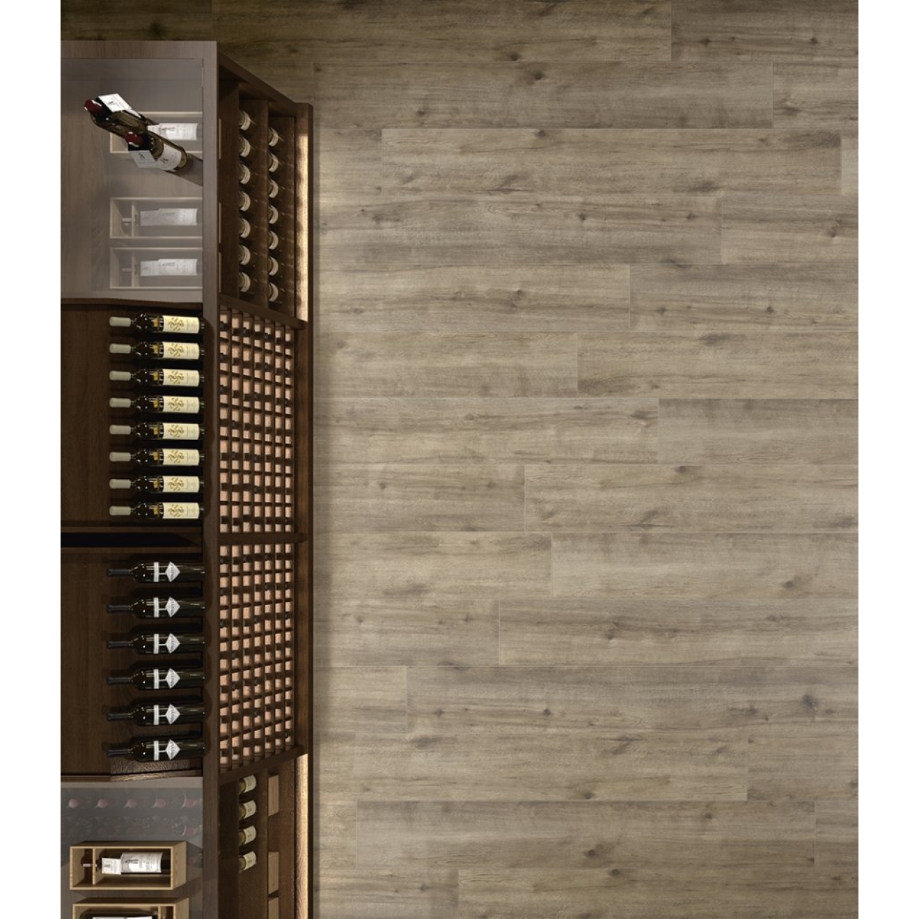 Pastorelli Arke Bodenfliese Tortora 20x120 cm