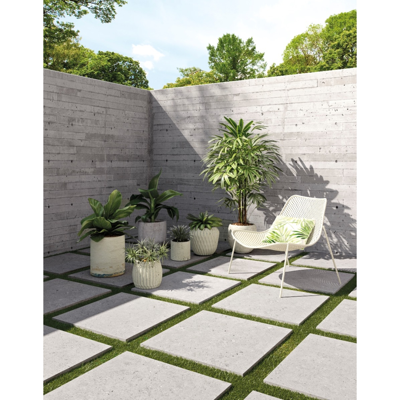 PrimeCollection Biosphere Terrassenplatte Grey 60x60 cm