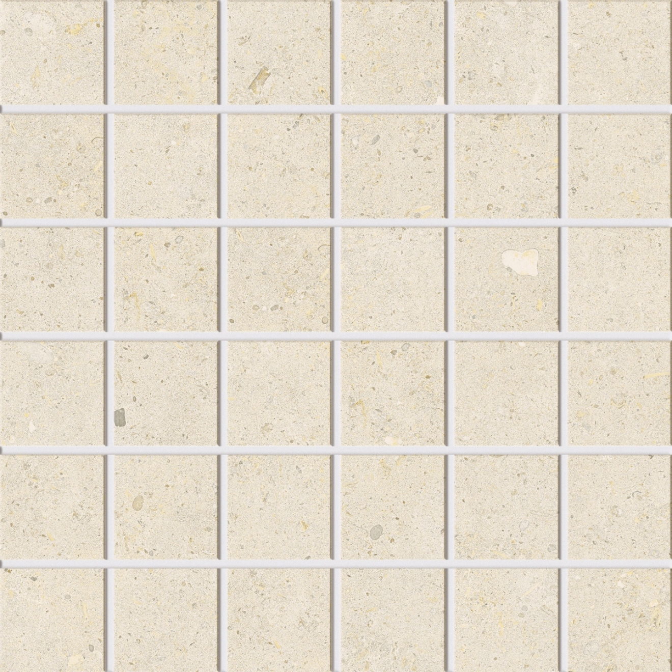Pastorelli Biophilic Mosaik 5x5 White Matte 30x30 cm