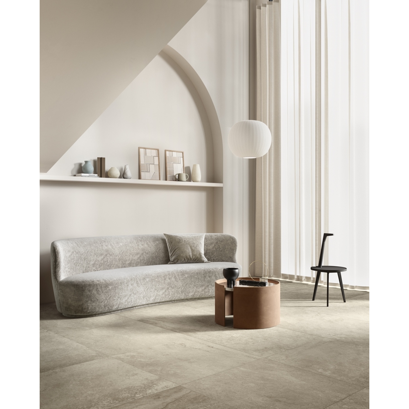 PrimeCollection Lavaredo Boden- und Wandfliese Beige 60x120 cm